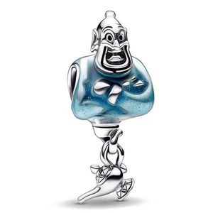 NWOT Disney Aladdin Genie & Lamp Dangle Charm Pendant Sterling Silver 925